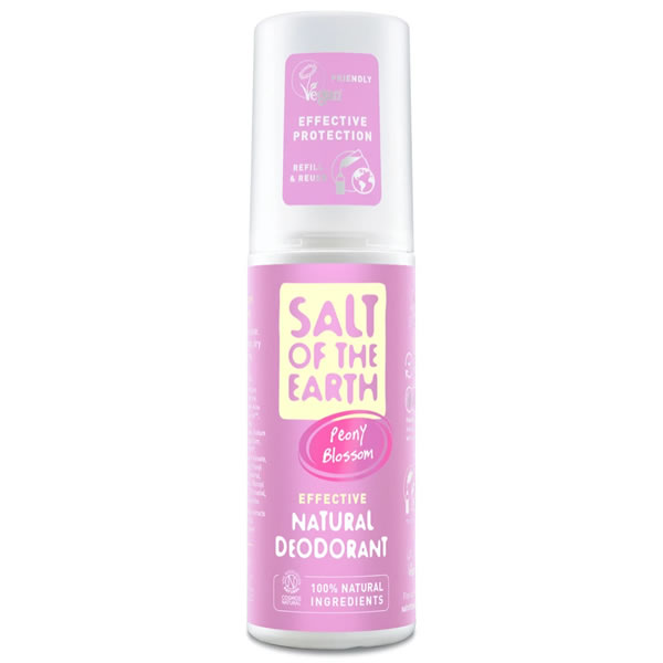 Salt of the Earth Peony Blossom Natural Deodorant Spray 100ml