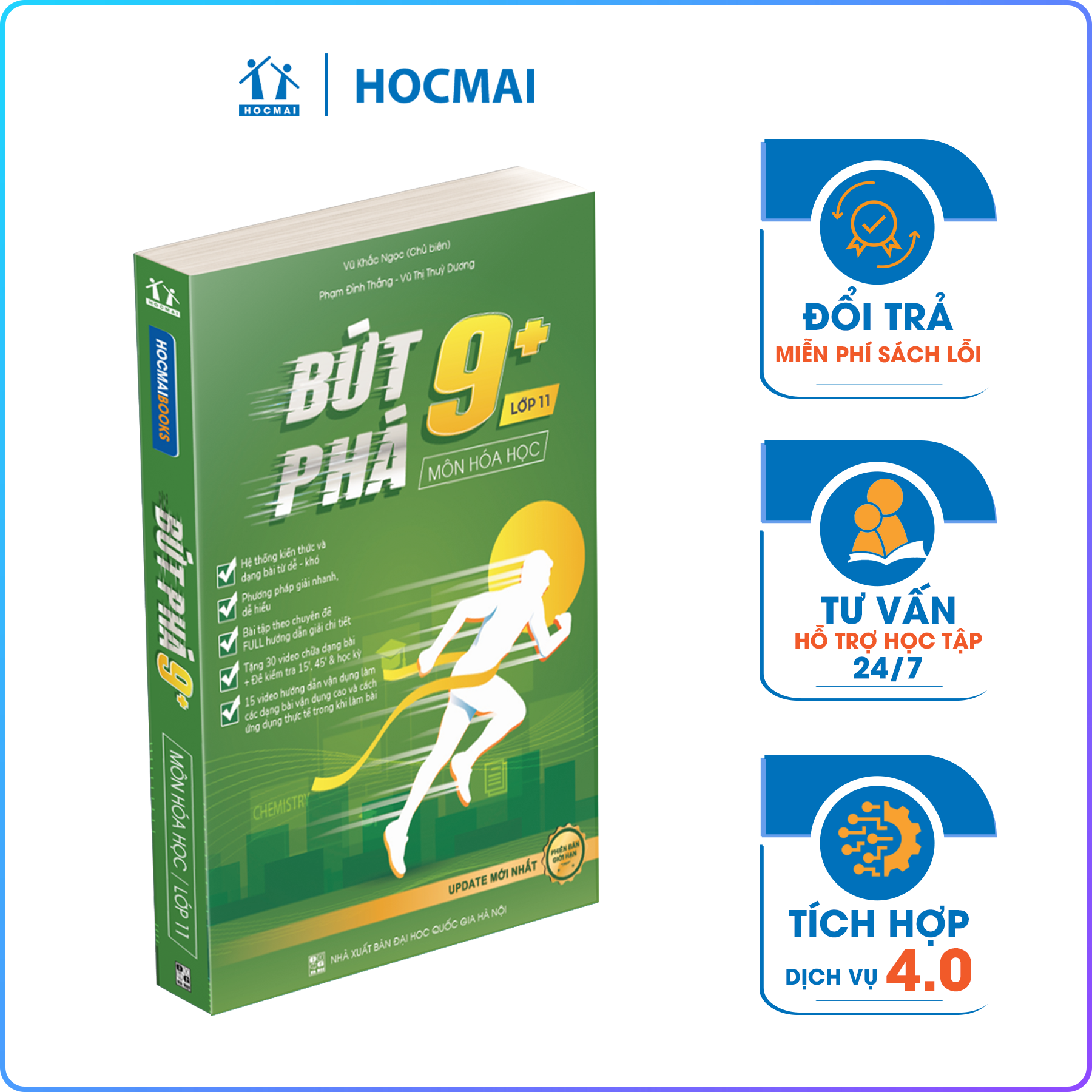 Sách bứt phá 9+ môn hóa học – lớp 11