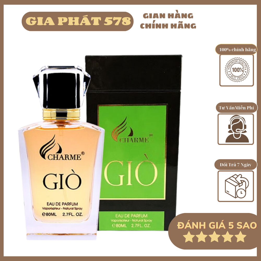 Nước hoa nam tính giò 80ml