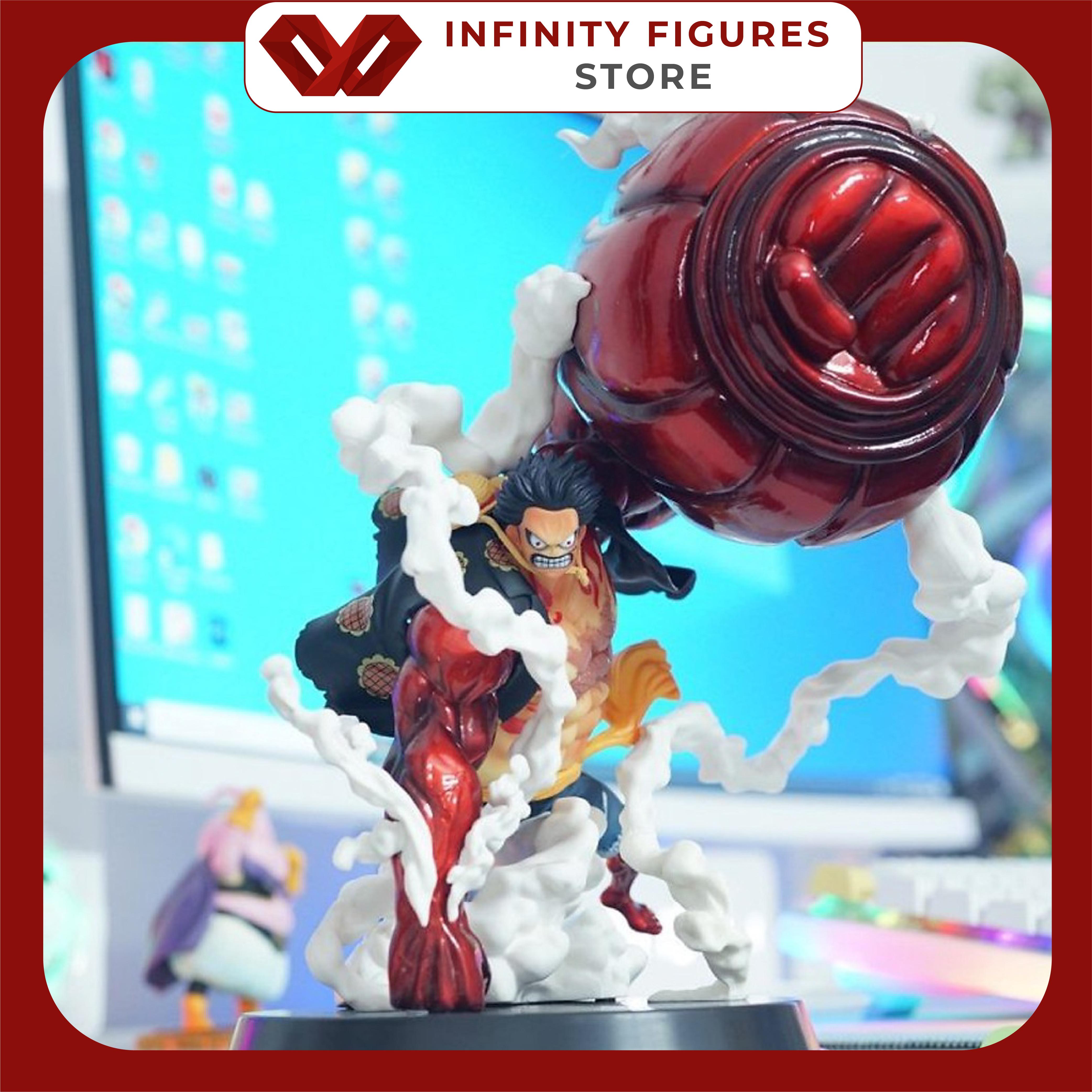 Mô hình nhân vật Luffy gear 4 snake man cao cấp cao 25cm, figure anime one piece decor trang trí siêu chất làm quà tặng