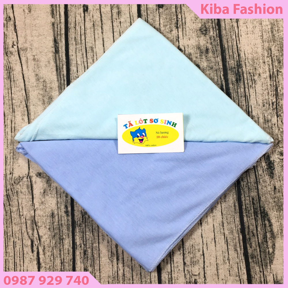 Tã Chéo màu ( 5 chiêc) Cotton an toàn cho Trẻ Sơ Sinh, đồ cho bé sơ sinh