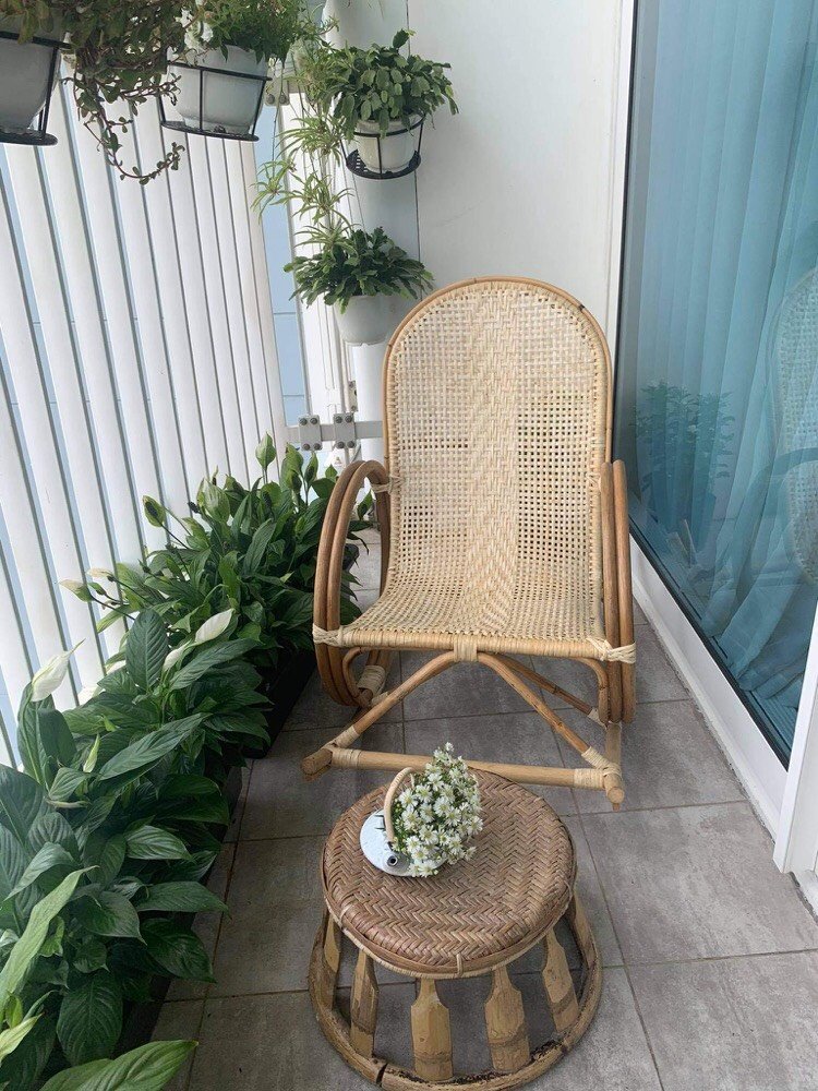 Ghế Mây Bập Bênh Nhiều Size Và Màu Sắc Khách Nhau - Quà Tặng Cho Bố/ Mẹ/ Người Thân - Trang Trí Nhà Cửa/ Cửa Hàng/ Khách Sạn/ Homestay Phong Cách Cổ Xưa Mộc Mạc/ Sang Trọng Và Tinh Tế