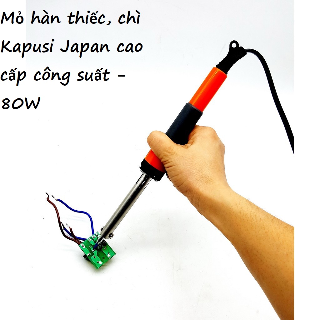 Mỏ hàn thiếc, chì Kapusi Japan cao cấp công suất - 80W