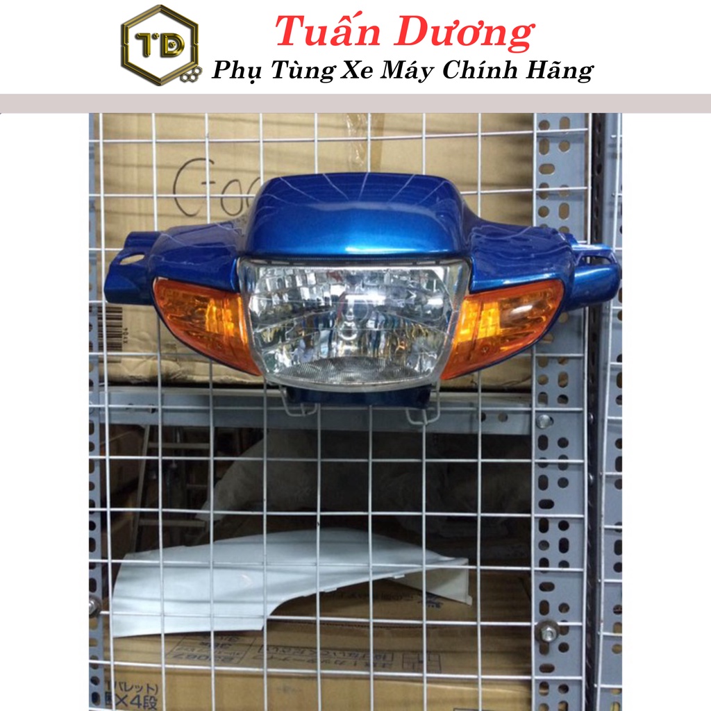 Combo pha đèn wave thái 110 + xi nhan - cụm đèn pha và xi nhan trước wave thái 110 hàng đẹp