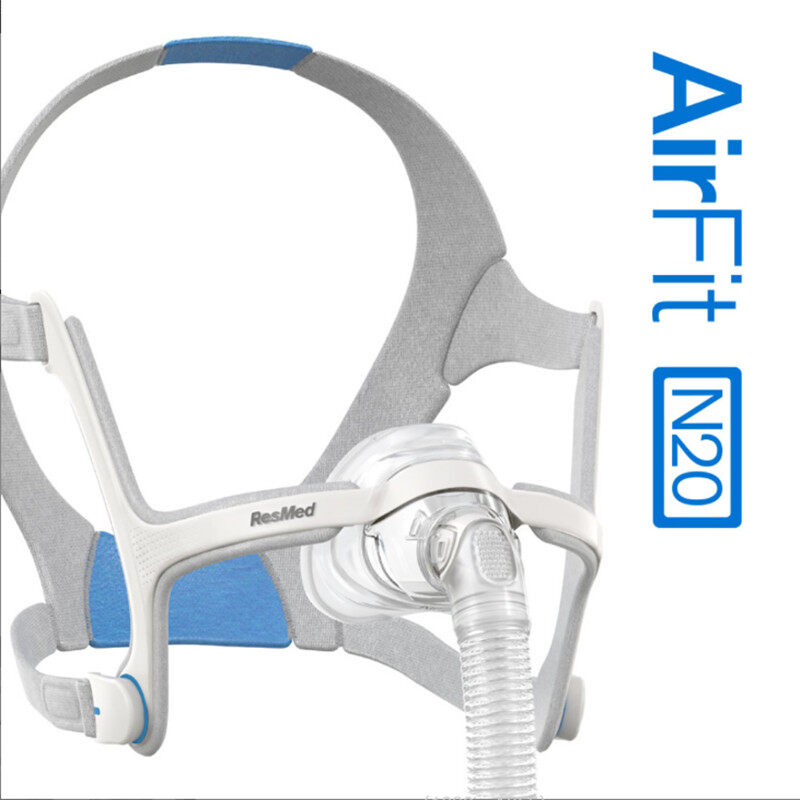 ResMed AirFit ™   Mặt nạ CPAP mũi N20 kèm dây đeo đầu
