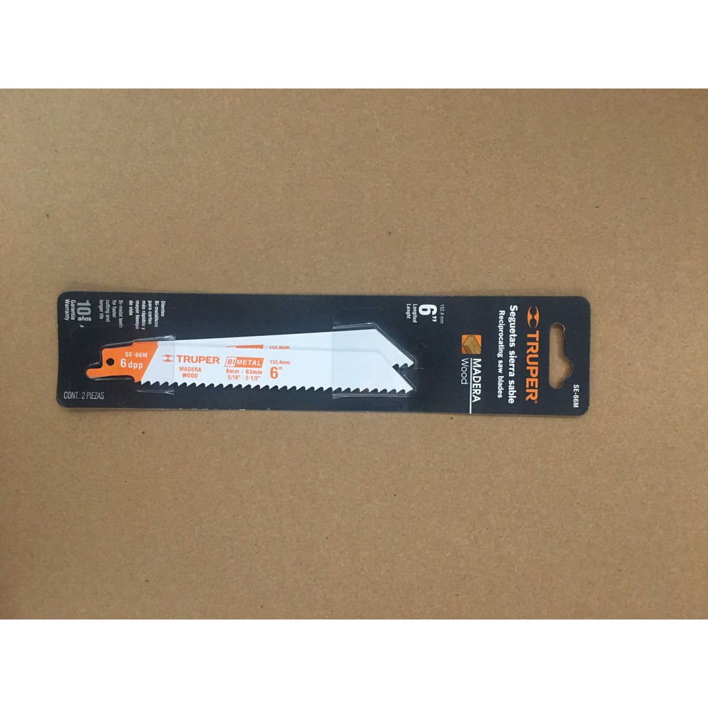 Lưỡi cưa kiếm gỗ truper 10787