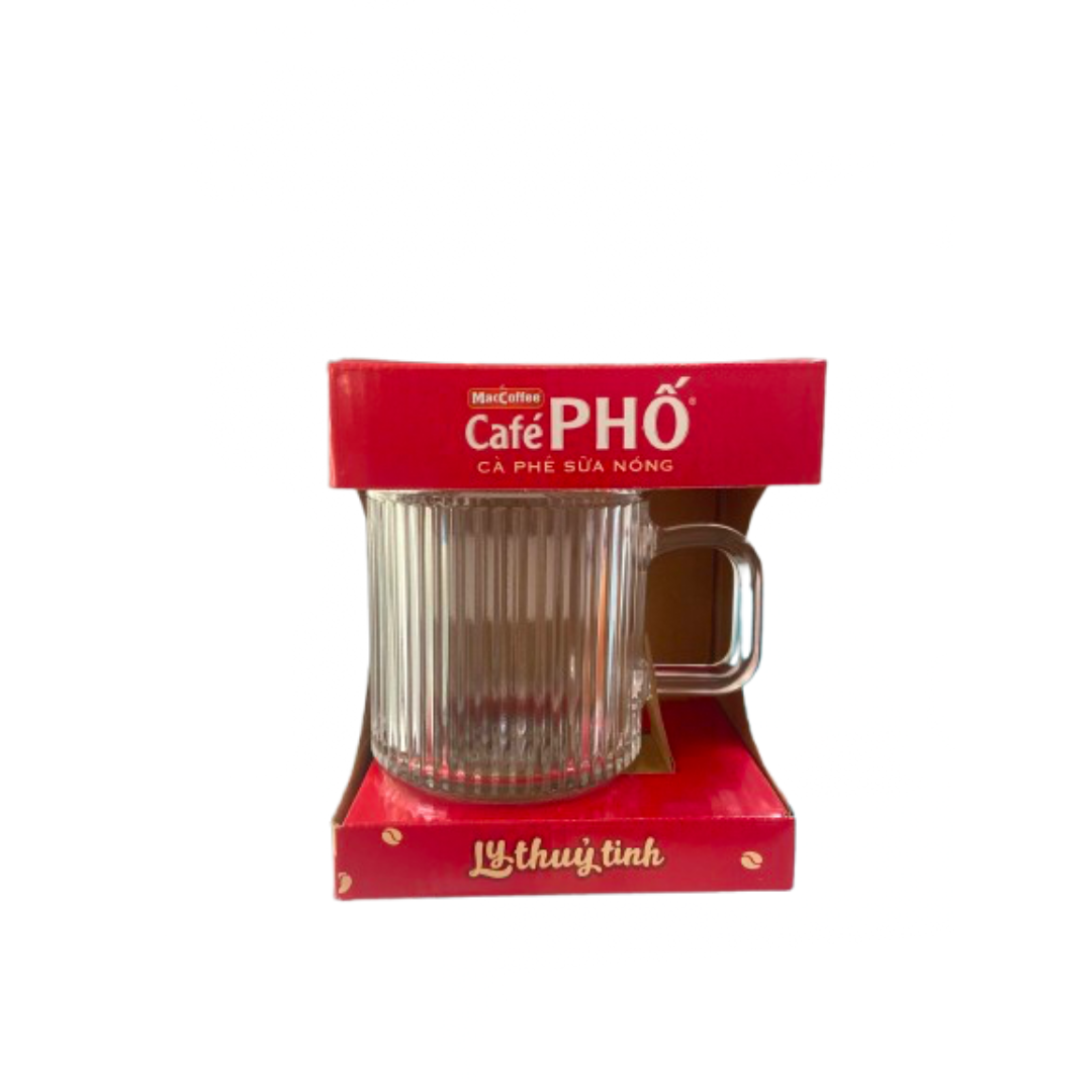 [QUÀ TẶNG KHÔNG BÁN] Ly thủy tinh cà phê sữa nóng