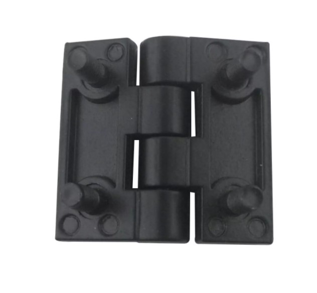 Bản lề cửa tủ liền vít 40mm x 40mm , bản lề hợp kim kẽm , bản lề màu đen 40x40