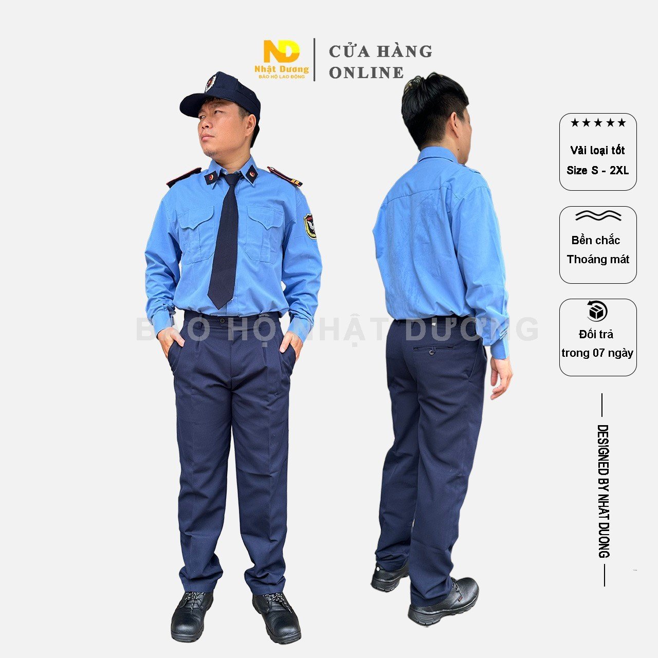 Đồng phục bảo vệ tay dài DT01, Quần áo bảo vệ tay dài  ( không kèm phụ kiện)