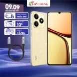 Điện thoại Realme C61 (4GB/128GB) - Hàng chính hãng - Màn hình 6.74" 90Hz Eye Comfort, hiệu năng ổn định với Unisoc T612, Pin 5000mAh và sạc nhanh 15W