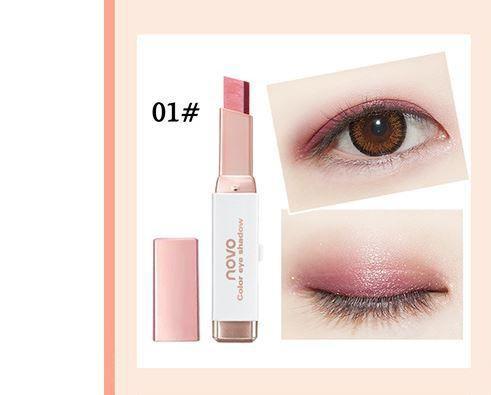 Phấn màu mắt nhũ 2 line dạng bút novo - xịn