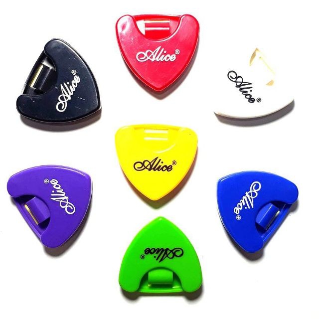 [HCM]Combo hôp đựng tặng kèm 1 pick gẫy đàn Guitar