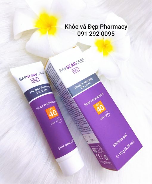 Bapscarcare gel – gel bôi hỗ trợ sẹo silicone thế hệ mới