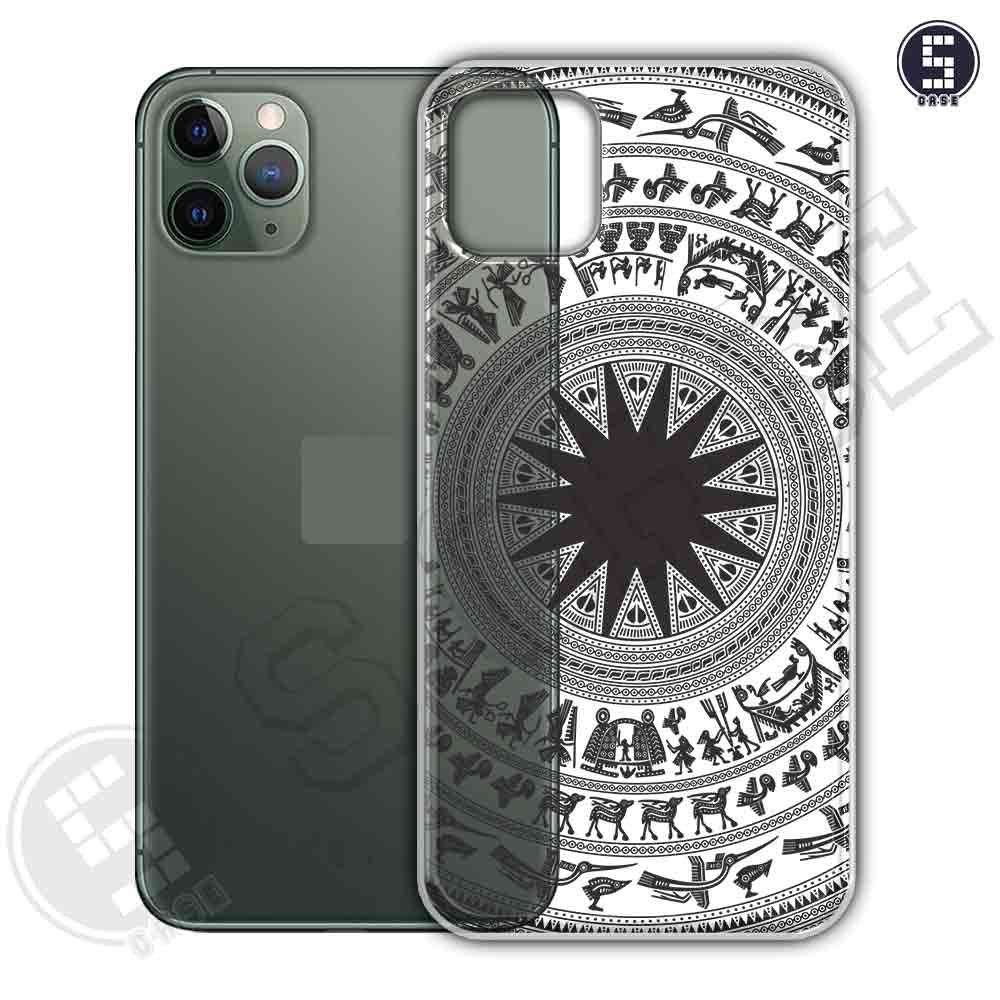 Ốp Lưng Dành Cho iPhone 11 Pro Max hình Họa tiết Trống Đồng Đông Sơn A023-2207