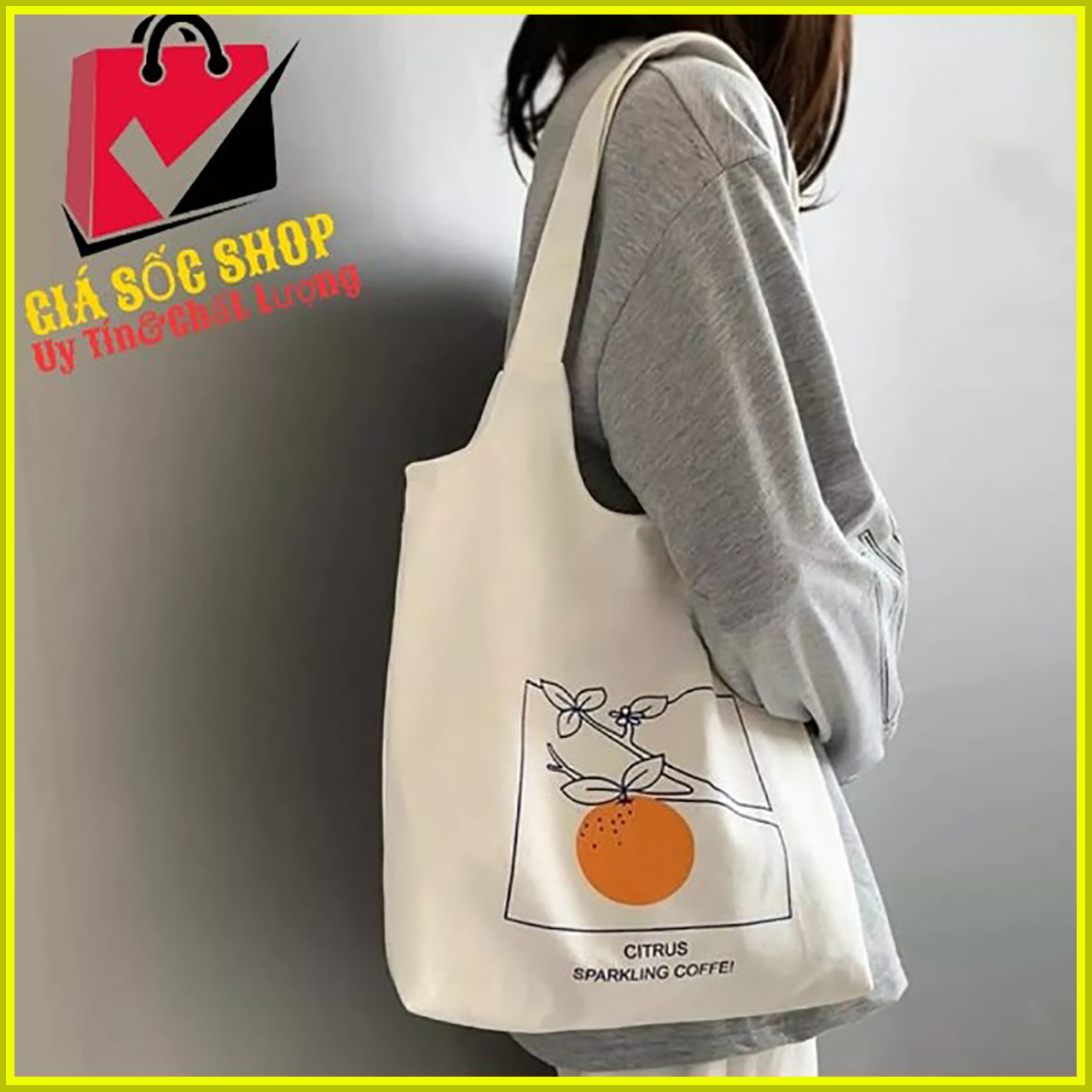 [GIÁ TỐT] Túi vải , túi đeo vai , túi tote ,  đeo chéo nam nữ vải canvas loại to quay liền mang phong cách Hàn Quốc đi học đi làm đi chơi đều ok