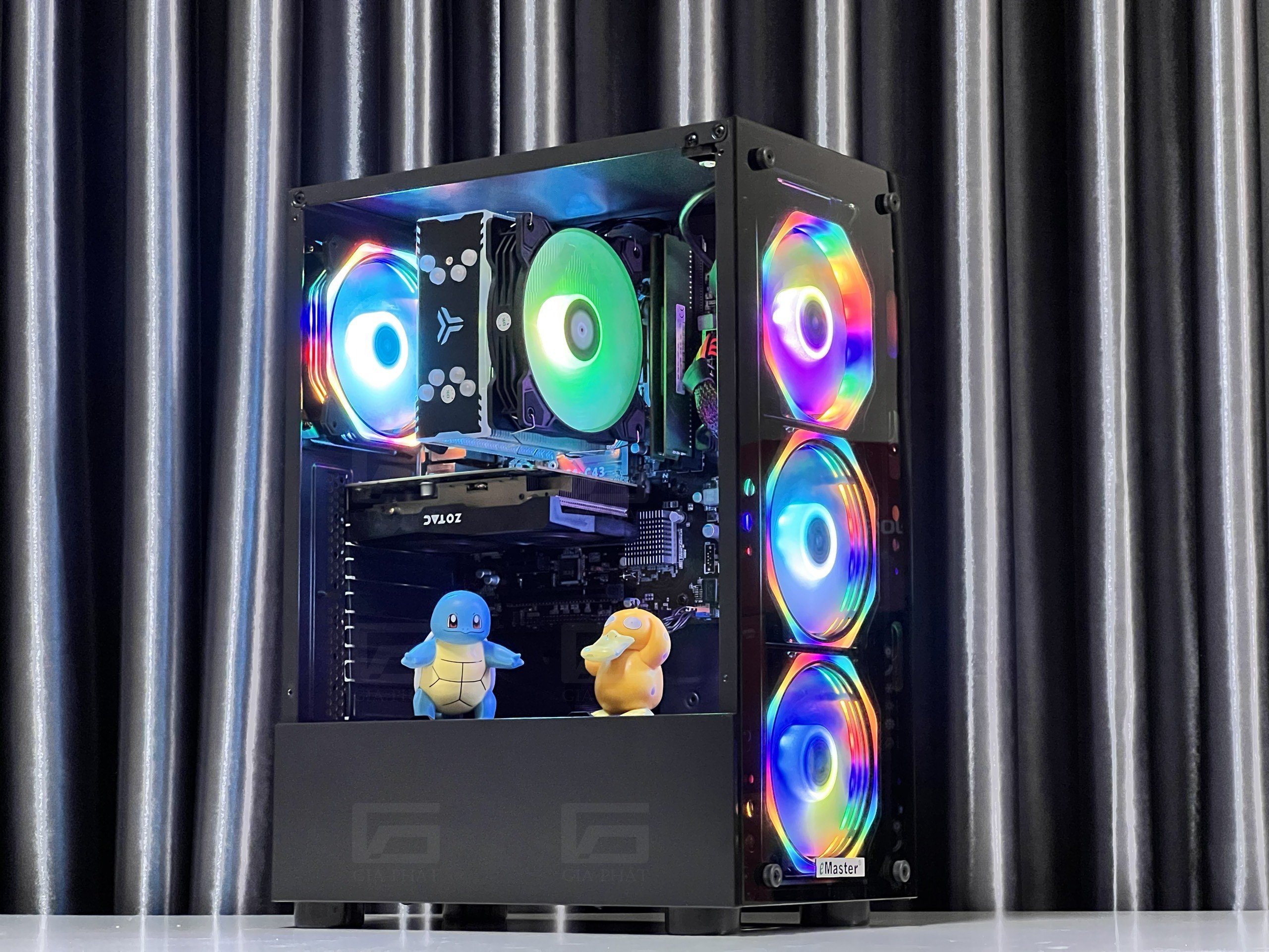 Bộ máy tính pc gaming cao cấp giá rẻ i3 9100f, i5 9400f, i3 10105f chiến game online, gata5, đồ họa
