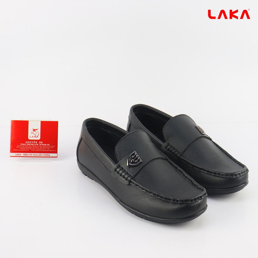 Giày Mọi Nam LAKA Vân Sần Cách Điệu Đế Êm Phong Cách Thời Trang GLK215