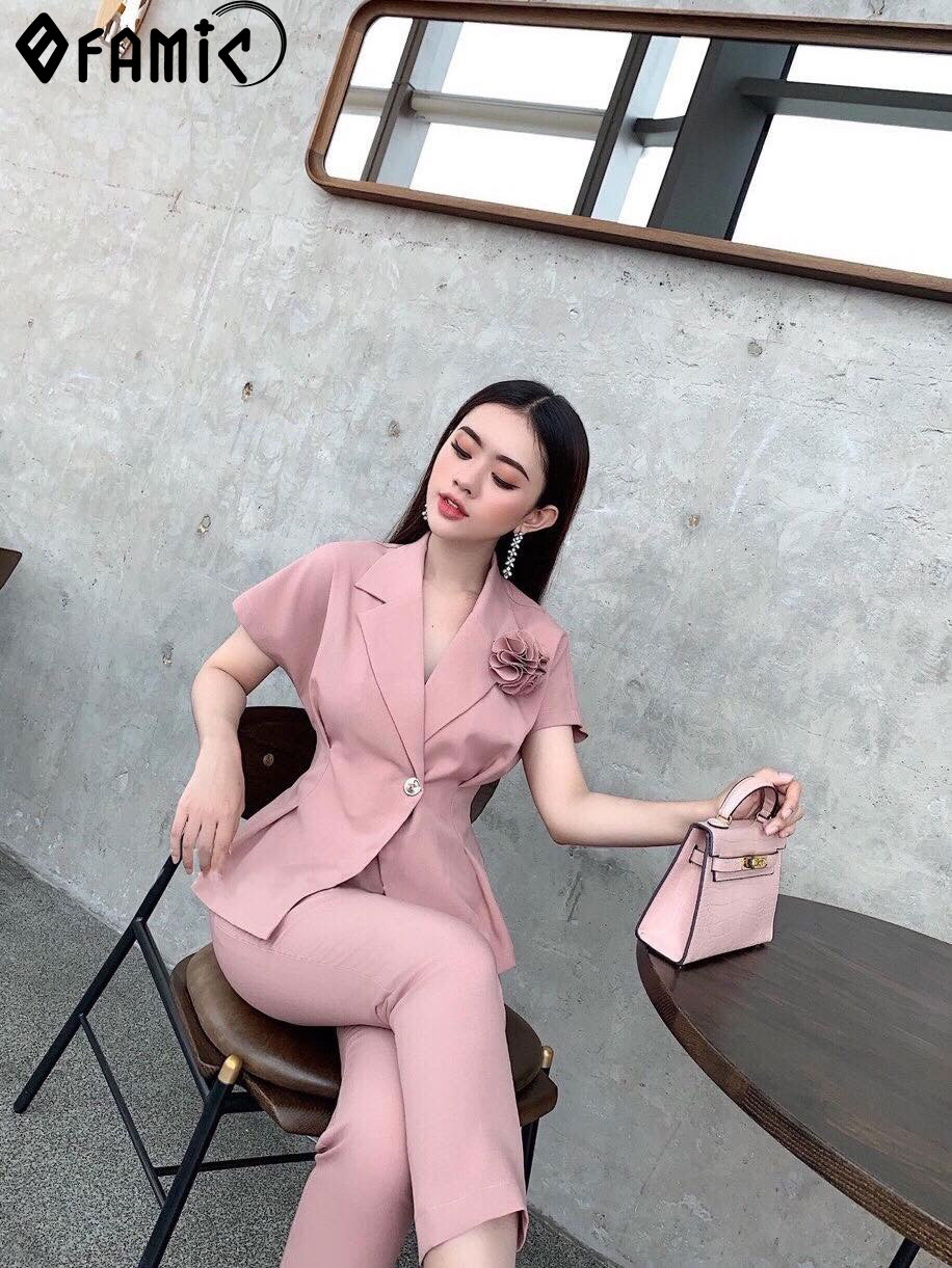 Set vest nữ phối quần đùi bộ đùi nữ thời trang đơn giản áo cổ v tay ngắn   Shopee Việt Nam