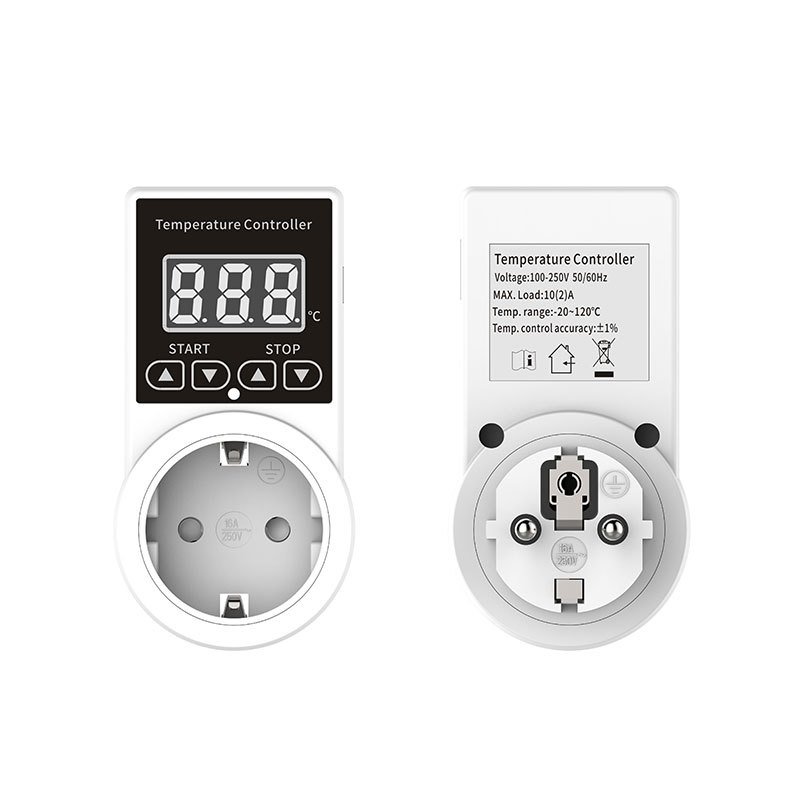 Ổ cắm cảm biến nhiệt độ XK-W2001 màn hình kỹ thuật số, đầu cảm biến rời