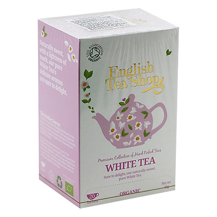 Trà Trắng Organic White Tea English Tea Shop 40gr