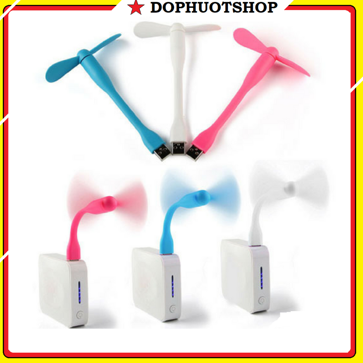 Quạt 2 cánh cổng usb