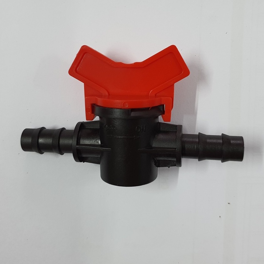 Van khóa ống LDPE 10mm dùng trong he thống tưới tự động