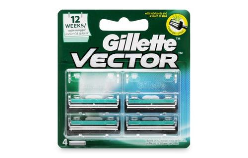 [HCM]Hộp 4 lưỡi cạo râu Gillette Vector