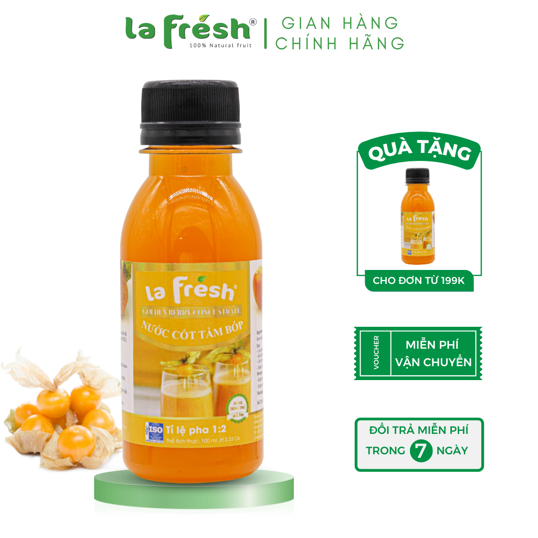 Nước cốt Tầm bóp Lafresh chai 100ml