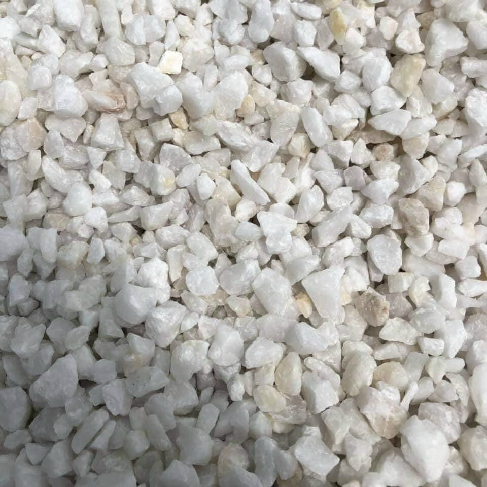 5 kg đá thạch anh trắng vụn thô tự nhiên - Đá phong thủy