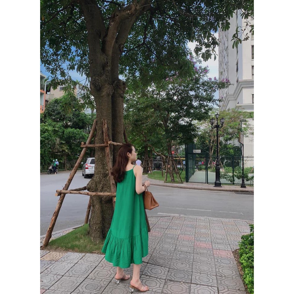 Váy maxi đũi đầm đuôi cá cực sang hàng thiết kế