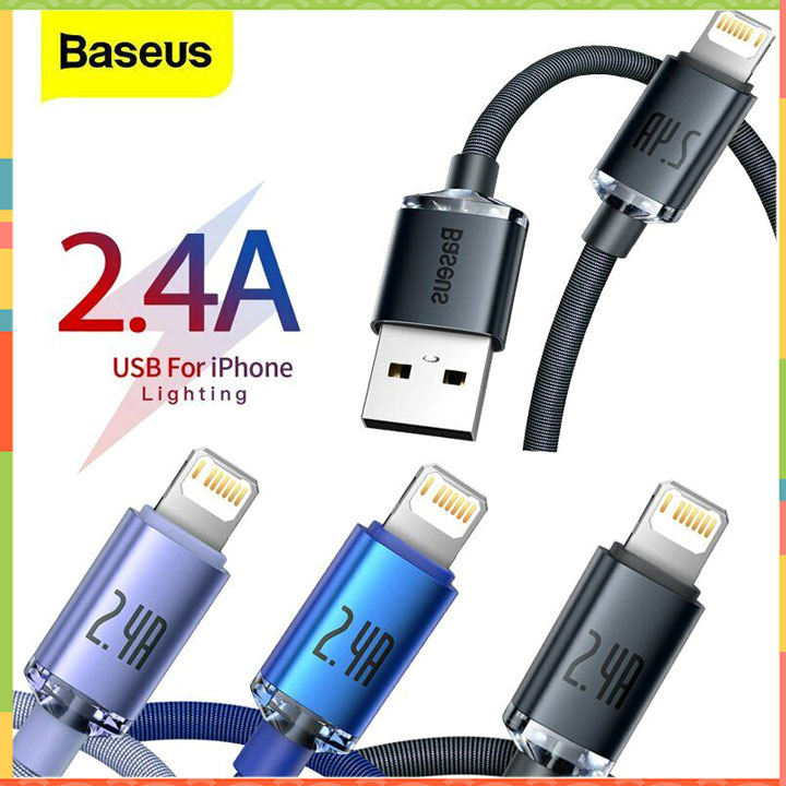 Cáp sạc nhanh cho điện thoại iphone, dây cáp sạc nhanh