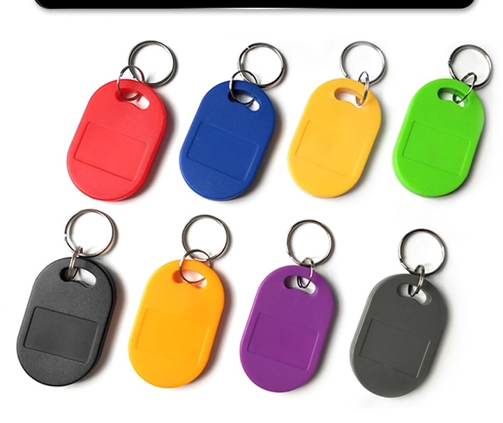 Combo 10 chiếc thẻ từ rfid móc khóa thế hệ mới tần số 125khz loại sao chép được nhiều lần