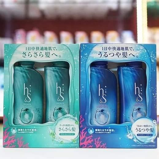 Bộ dầu gội và xả hs nhật bản