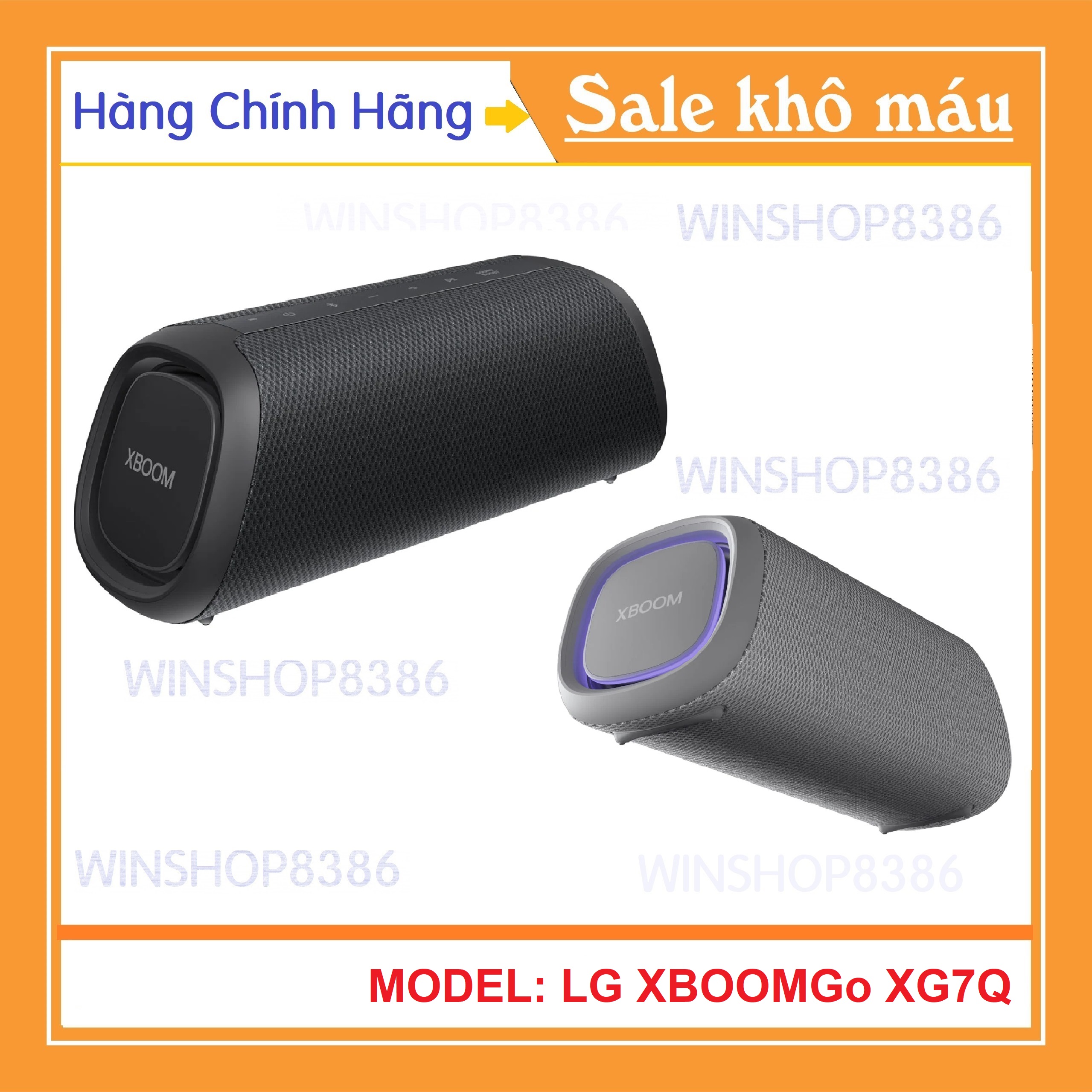 Loa xboom go bluetooth lg xg7q 100% hàng chính hãng