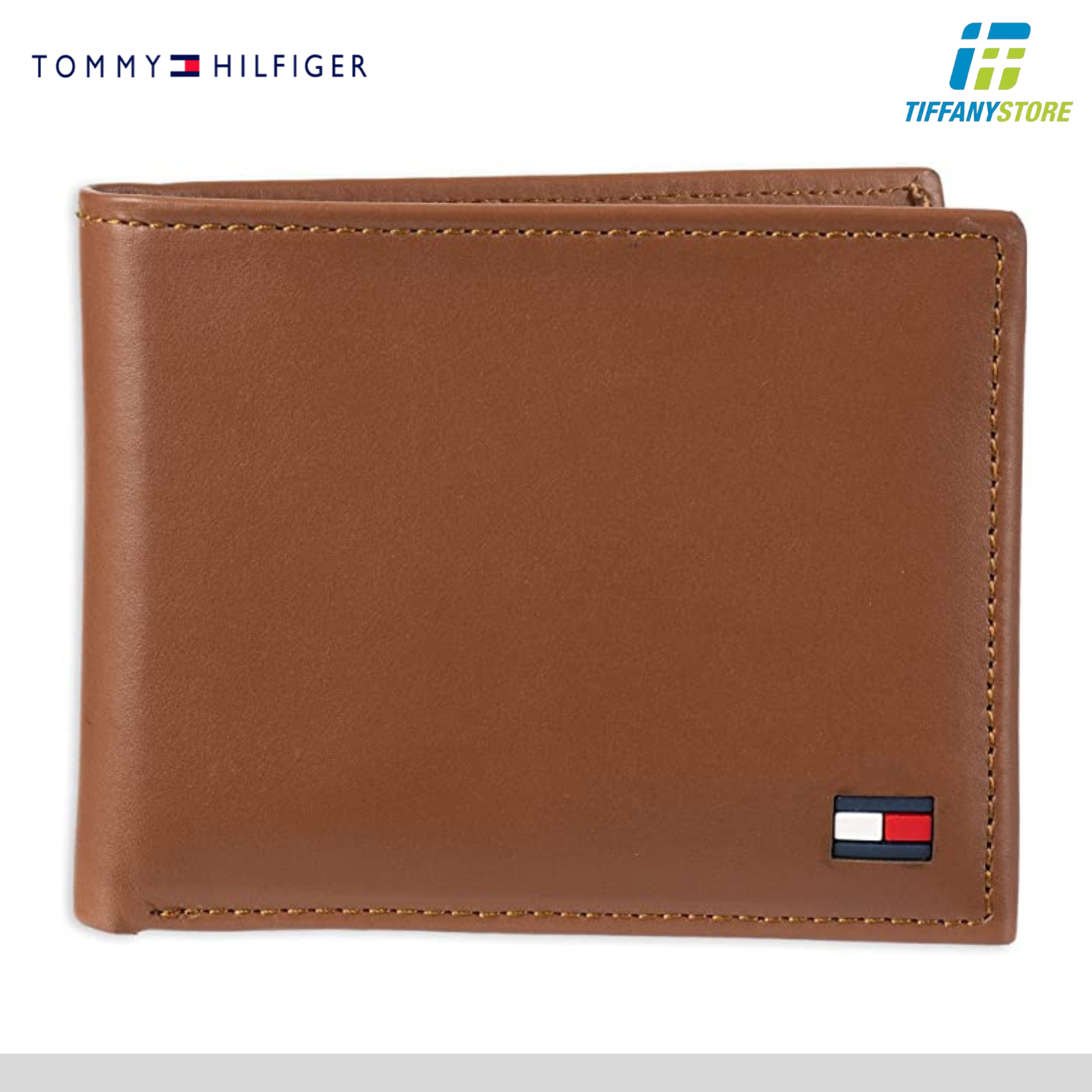 Ví nam Tommy Hilfiger Men s Leather Dore Passcase Billfold Wallet