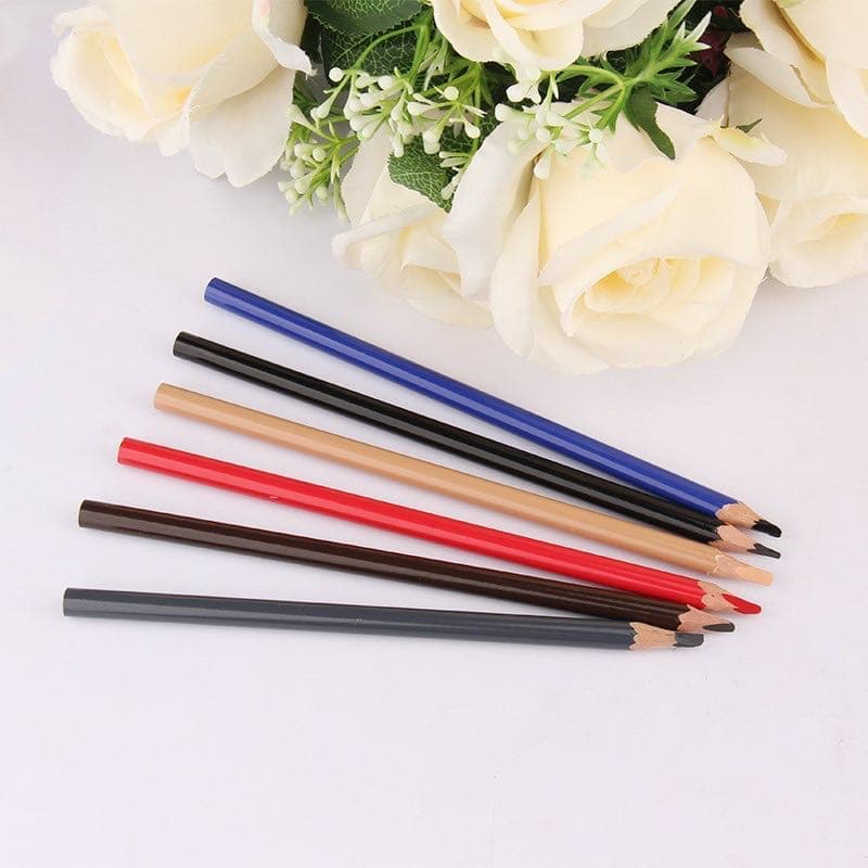 Combo 3 cây chì kẻ mày, môi, mí không trôi đủ 3 màu đen, đỏ, nâu