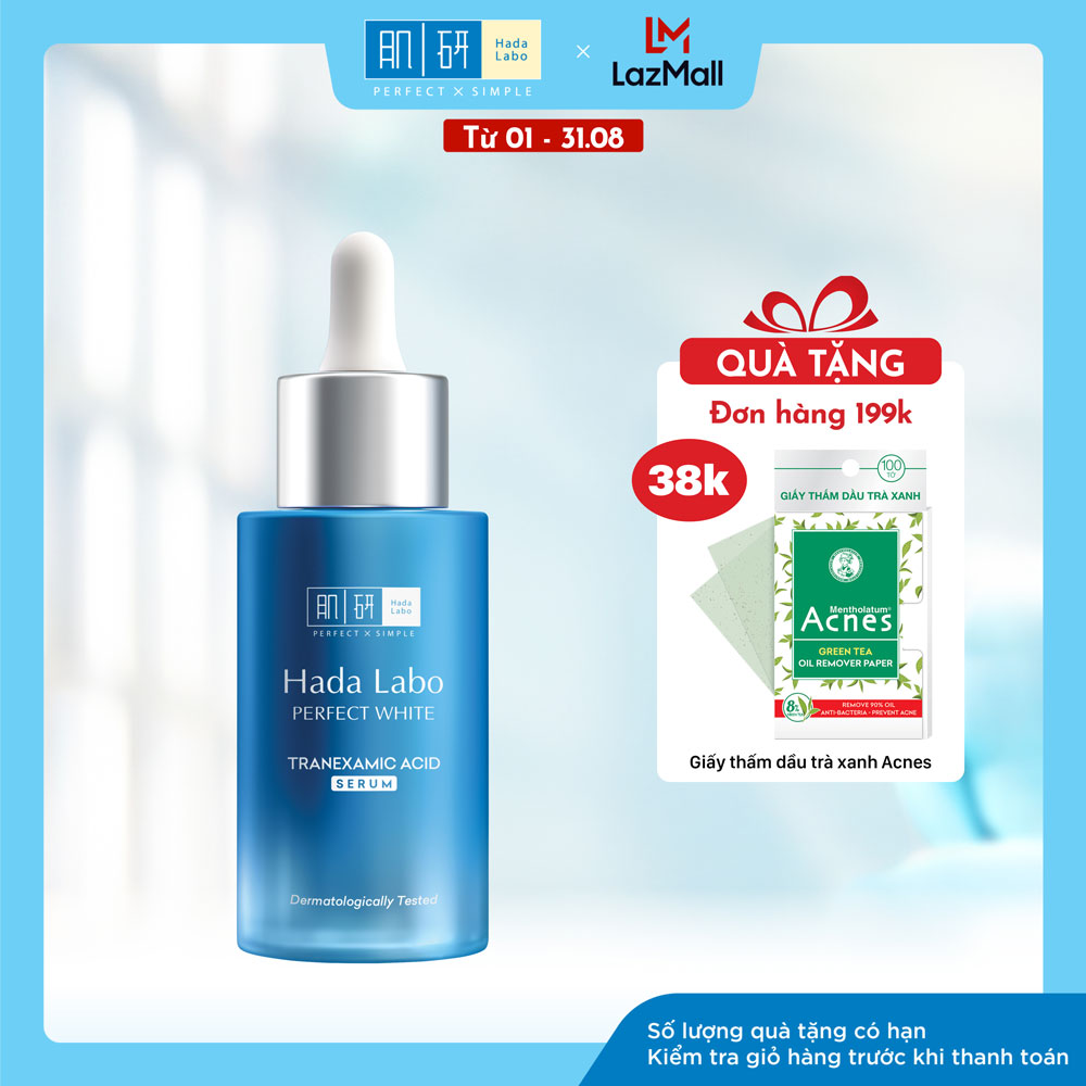 Serum dưỡng trắng hada labo perfect white tranexamic acid serum