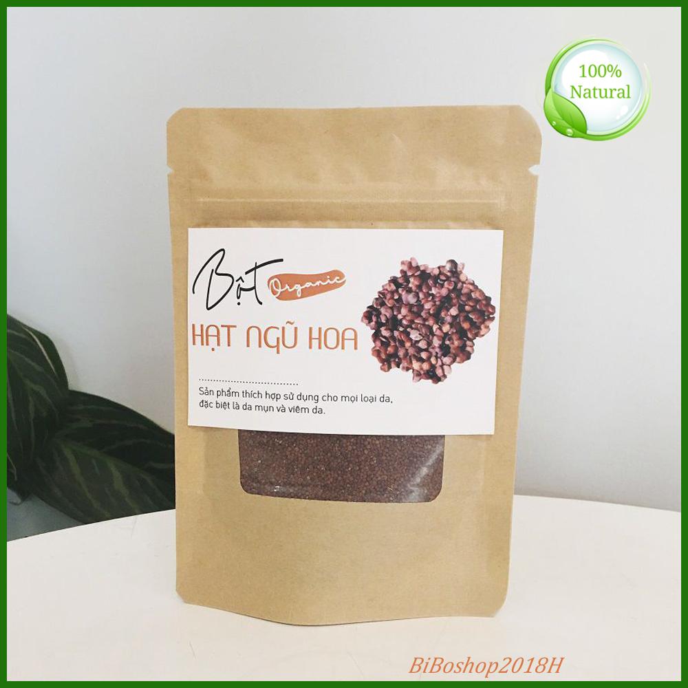 Bột Ngũ Hoa Hạt ( Hạt Đình Lịch) Gói 100Gr - Tặng Kèm Cọ Quét