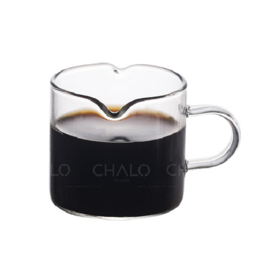 Ca rót cafe, ca rót sữa, ca rót mật ong thủy tinh 2 đầu - 120ml