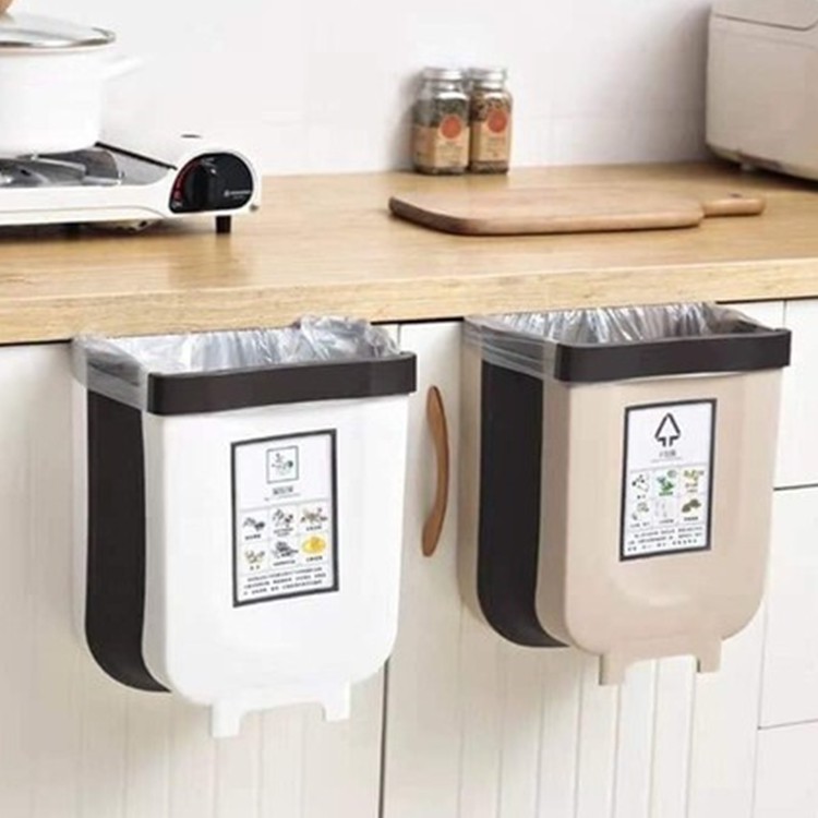 [HÀNG ĐẸP] Thùng Rác Gấp Gọn Thông Minh Dùng Để Treo Tủ Bếp,Treo Sau Ghế Ô Tô, Thiết Kế Gọn Nhẹ, Dễ Dàng Tháo Lắp