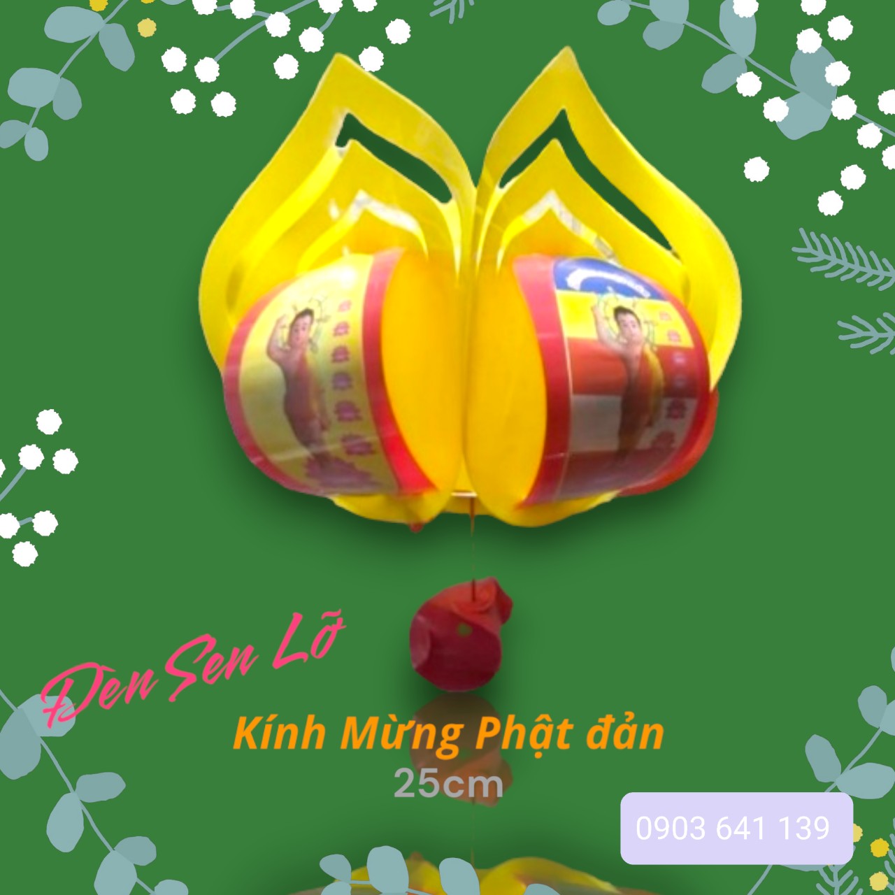 Đèn sen Phật đản - Lồng đèn Phật đản