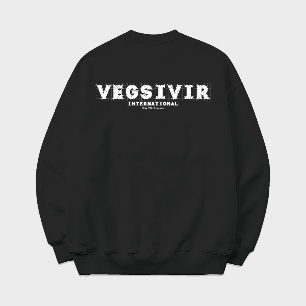 Áo sweater nỉ chân cua vegsivir - line