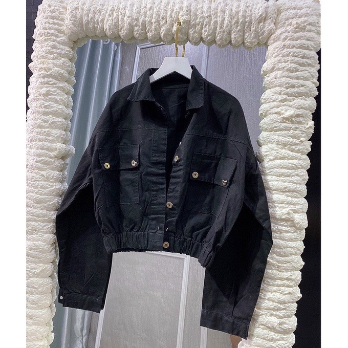 ÁO KHOÁC NỮ KAKI JEAN THỜI TRANG HÀN QUỐC LBLinhBig Store