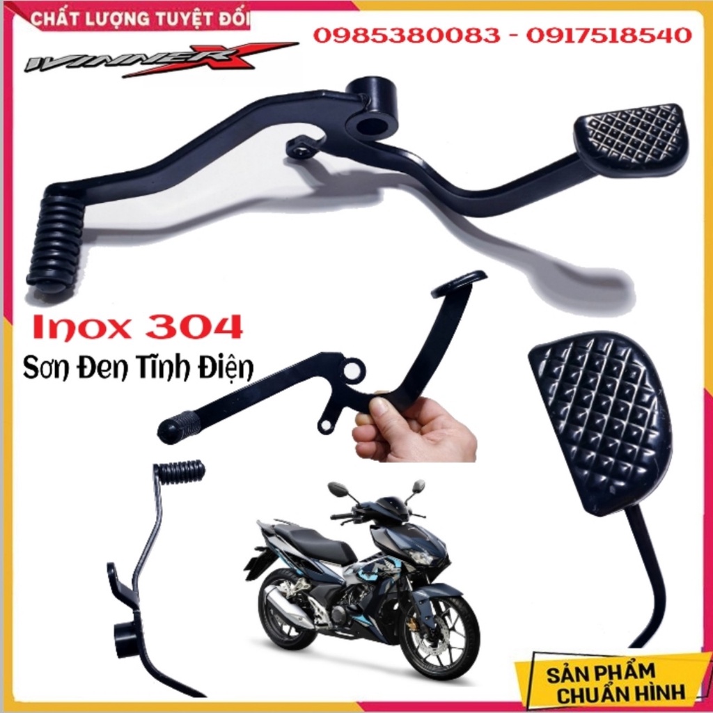 Cần số 2 chiều winner x - cần số winner x cao cấp - cần số win x _ inox xi titan - sơn đen tĩnh điện