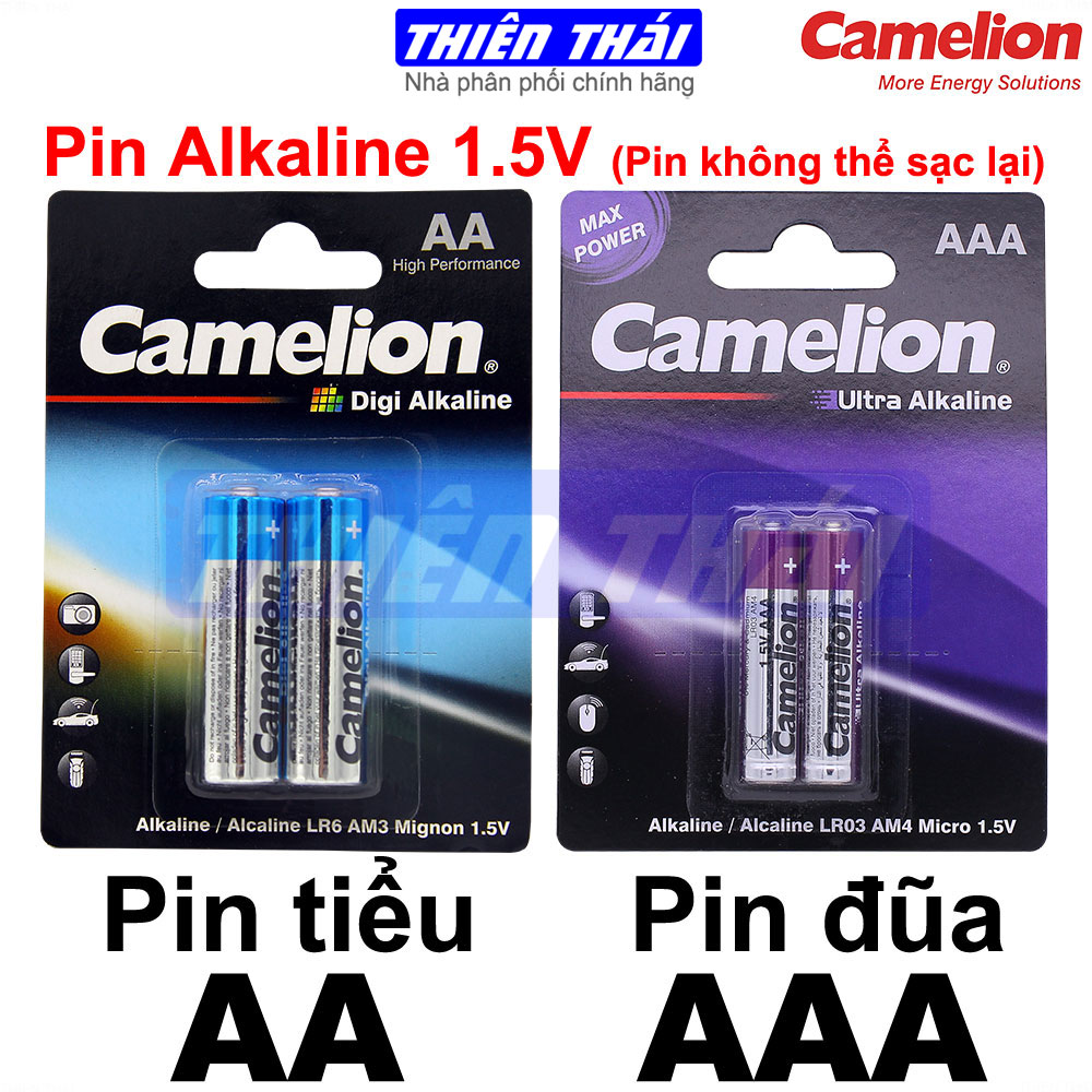 Pin tiểu Camelion,pin đũa Camelion,pin kiềm,pin alkaline,pin 1.5V.pin AA alkaline,pin AAA,pin LR6,pin LR03