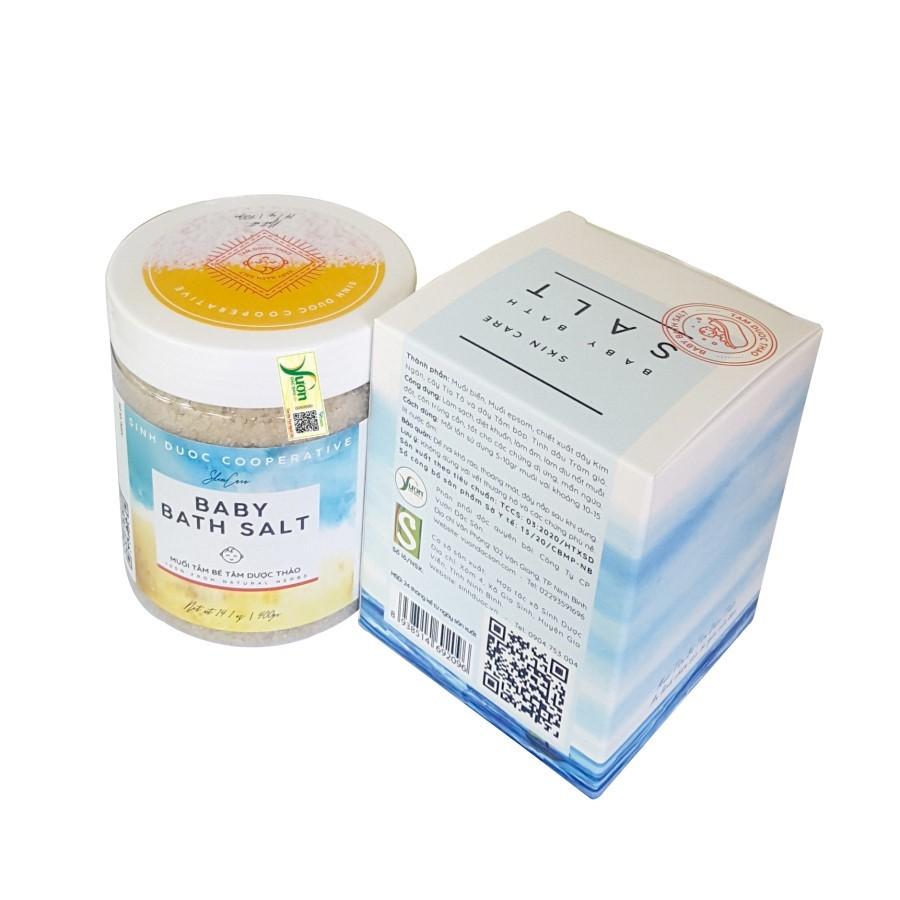 Muối tắm bé Tâm Dược Thảo- Muối tắm bé hợp tác xã Sinh Dược