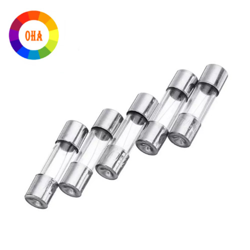 Hộp 100 cái cầu chì thuỷ tinh
