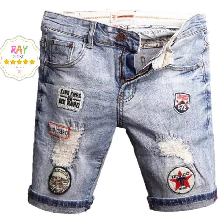 Quần đùi Short Jean nam cao cấp Hiện Đại Thời Trang HOt QJNA25