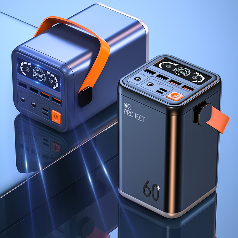 Sạc dự phòng dung lượng lớn 2Project 60000mAh mang đi chơi đi du lịch hoặc