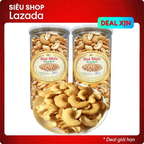 HẠT ĐIỀU SẠCH VỎ RANG MUỐI SK FOOD